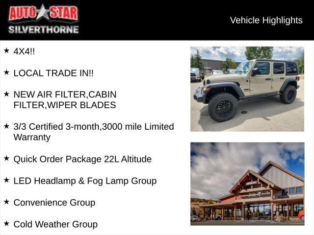 used 2022 Jeep Wrangler Unlimited car, priced at $30,699