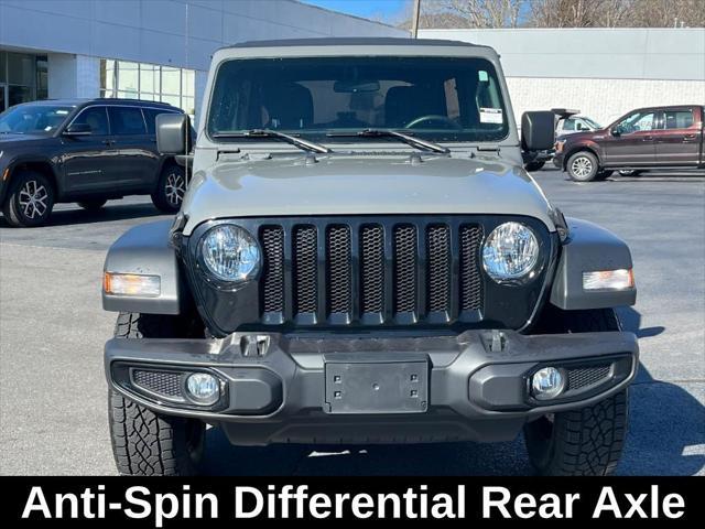 used 2022 Jeep Wrangler Unlimited car, priced at $31,205