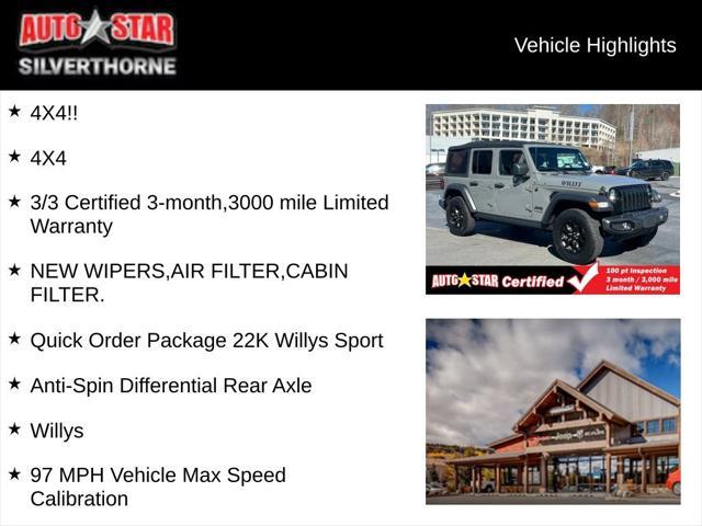 used 2022 Jeep Wrangler Unlimited car, priced at $29,238