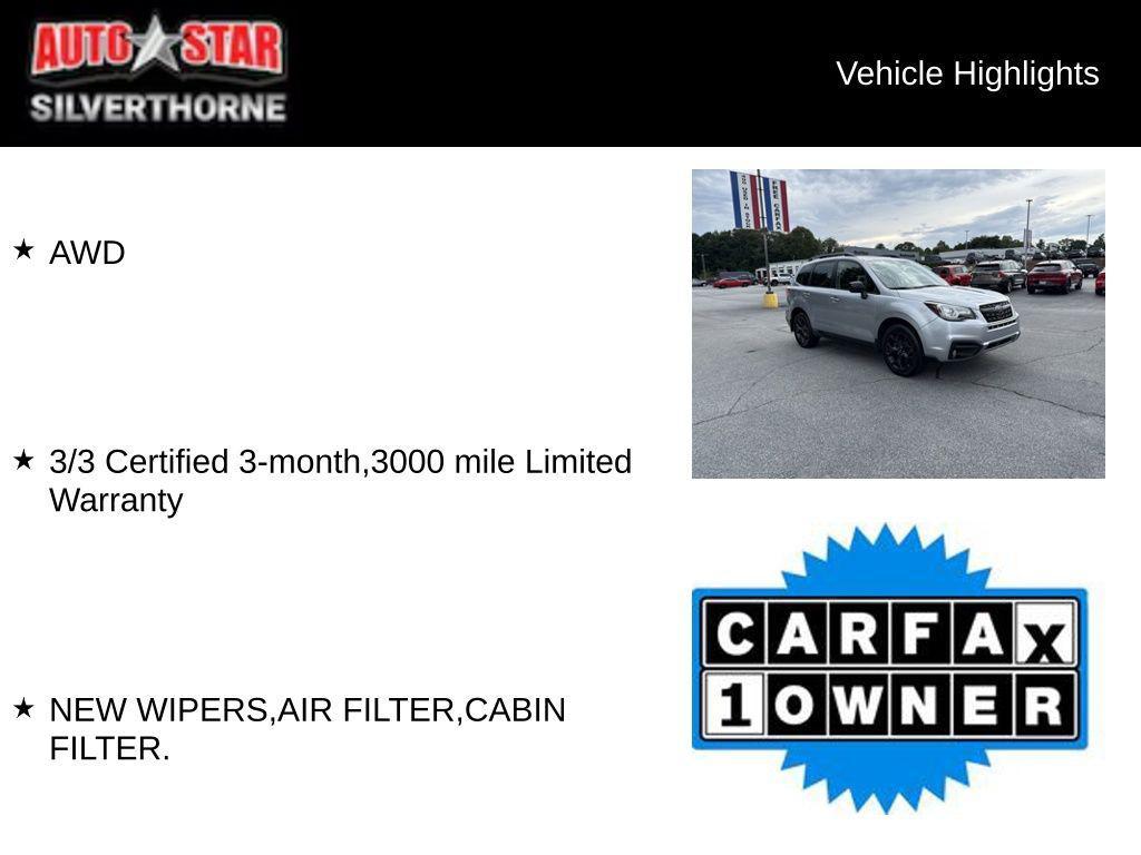 used 2018 Subaru Forester car, priced at $17,499