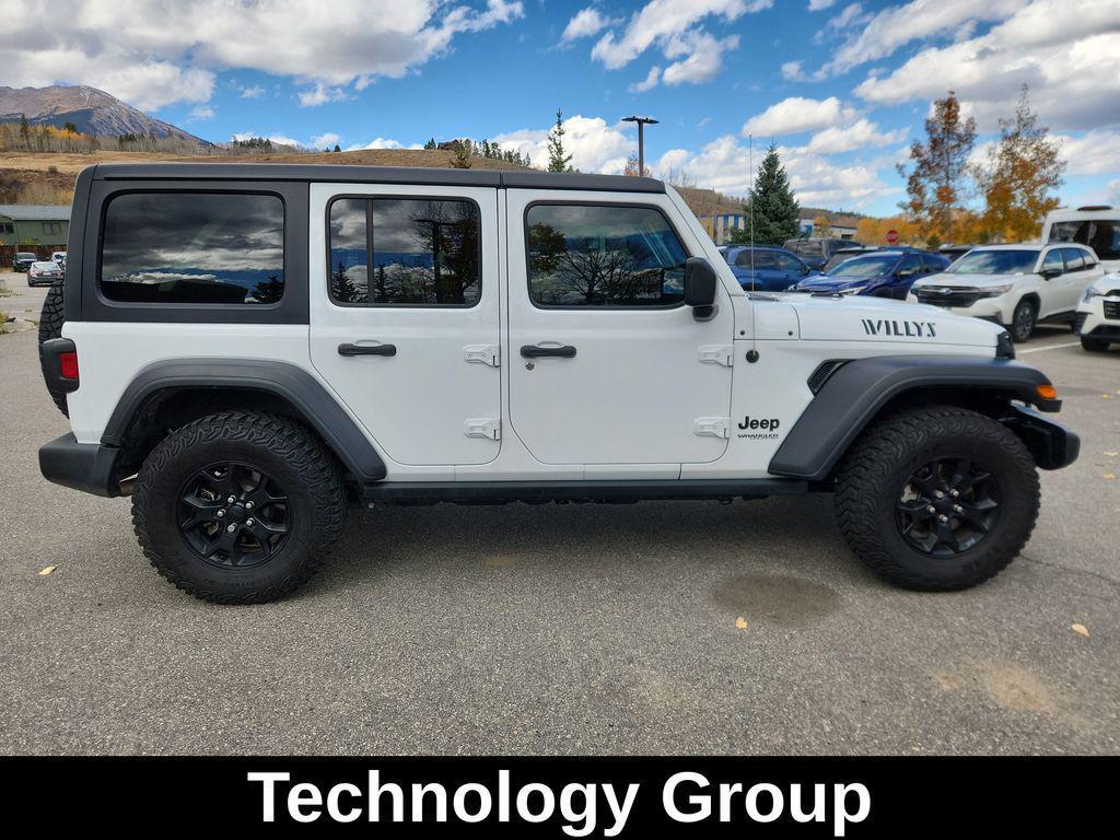 used 2020 Jeep Wrangler Unlimited car, priced at $29,099
