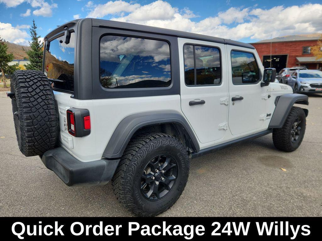 used 2020 Jeep Wrangler Unlimited car, priced at $29,099