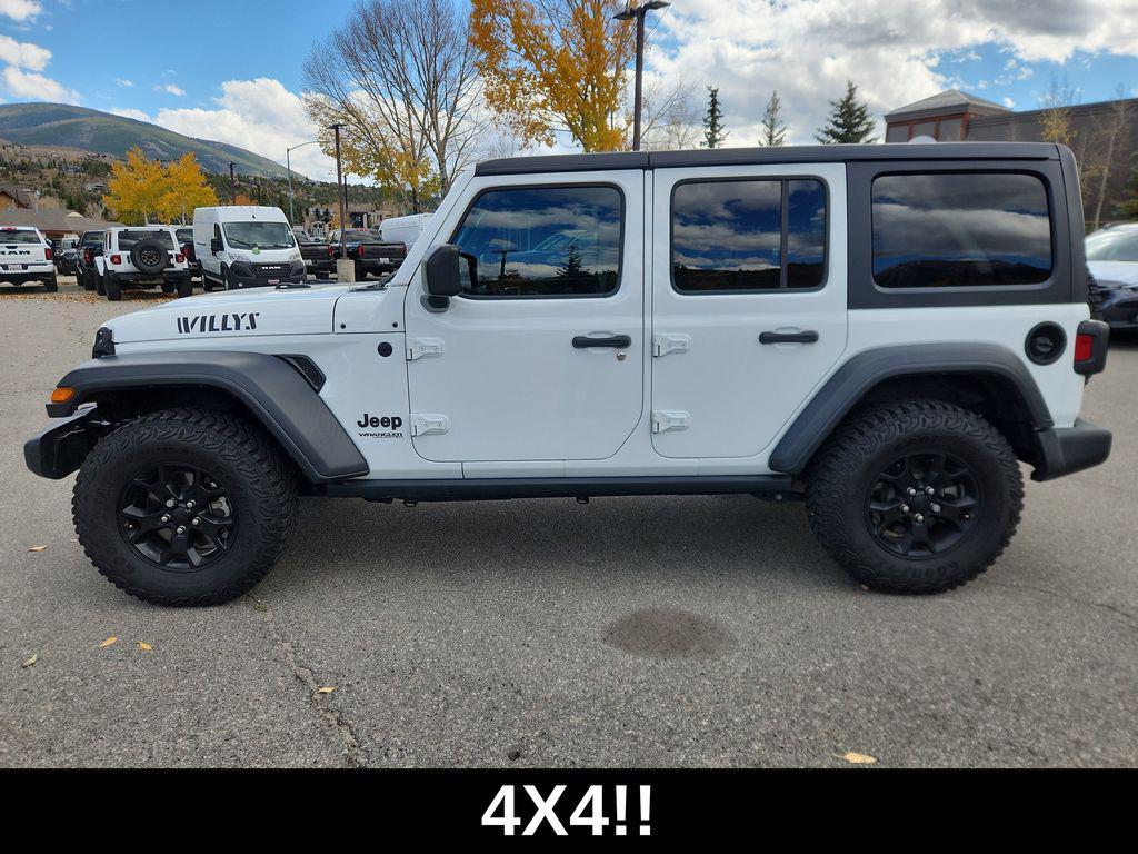 used 2020 Jeep Wrangler Unlimited car, priced at $29,099