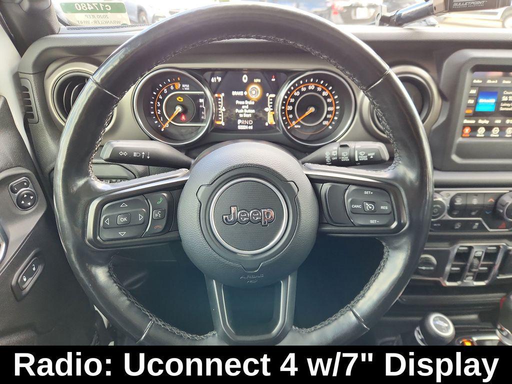 used 2020 Jeep Wrangler Unlimited car, priced at $29,099