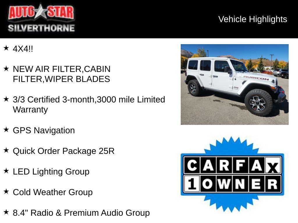 used 2021 Jeep Wrangler Unlimited car, priced at $43,780