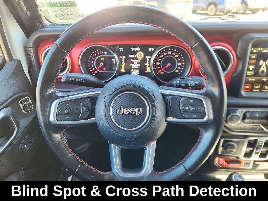 used 2021 Jeep Wrangler Unlimited car, priced at $43,780
