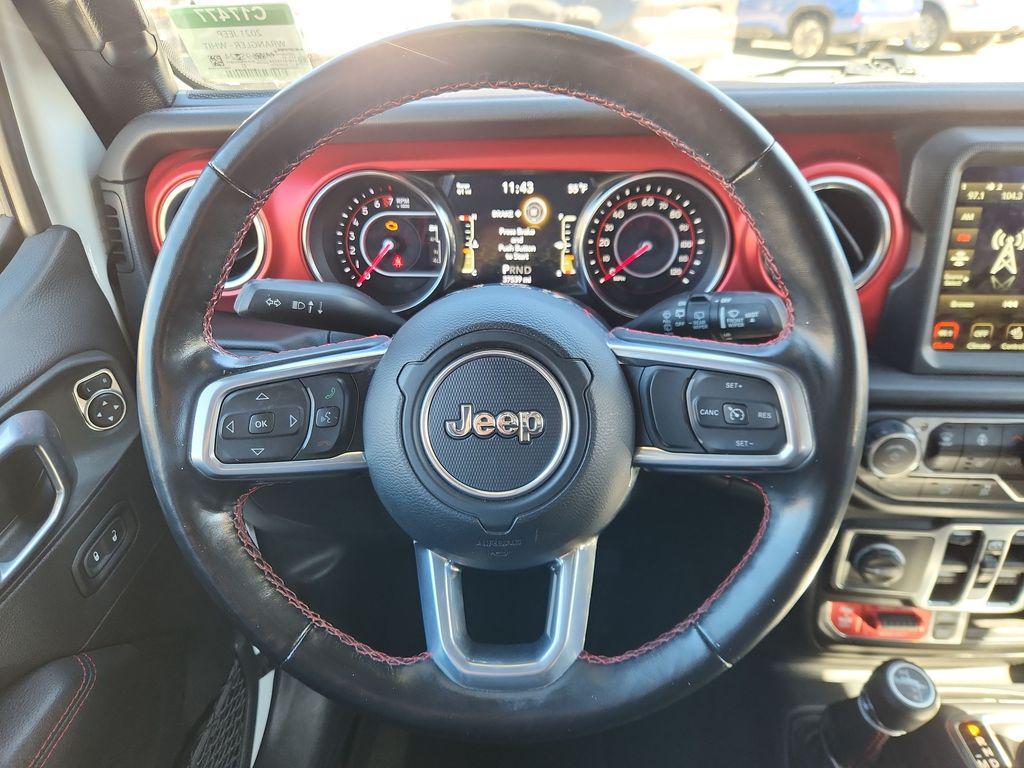 used 2021 Jeep Wrangler Unlimited car, priced at $39,080