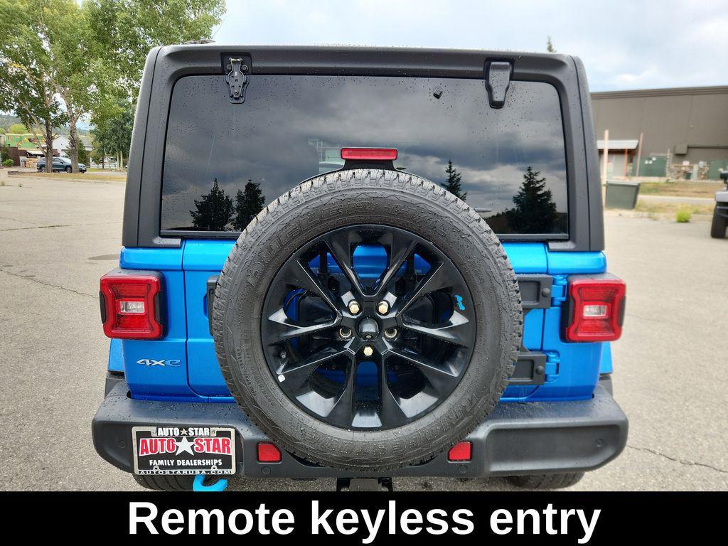 used 2022 Jeep Wrangler Unlimited 4xe car, priced at $33,799