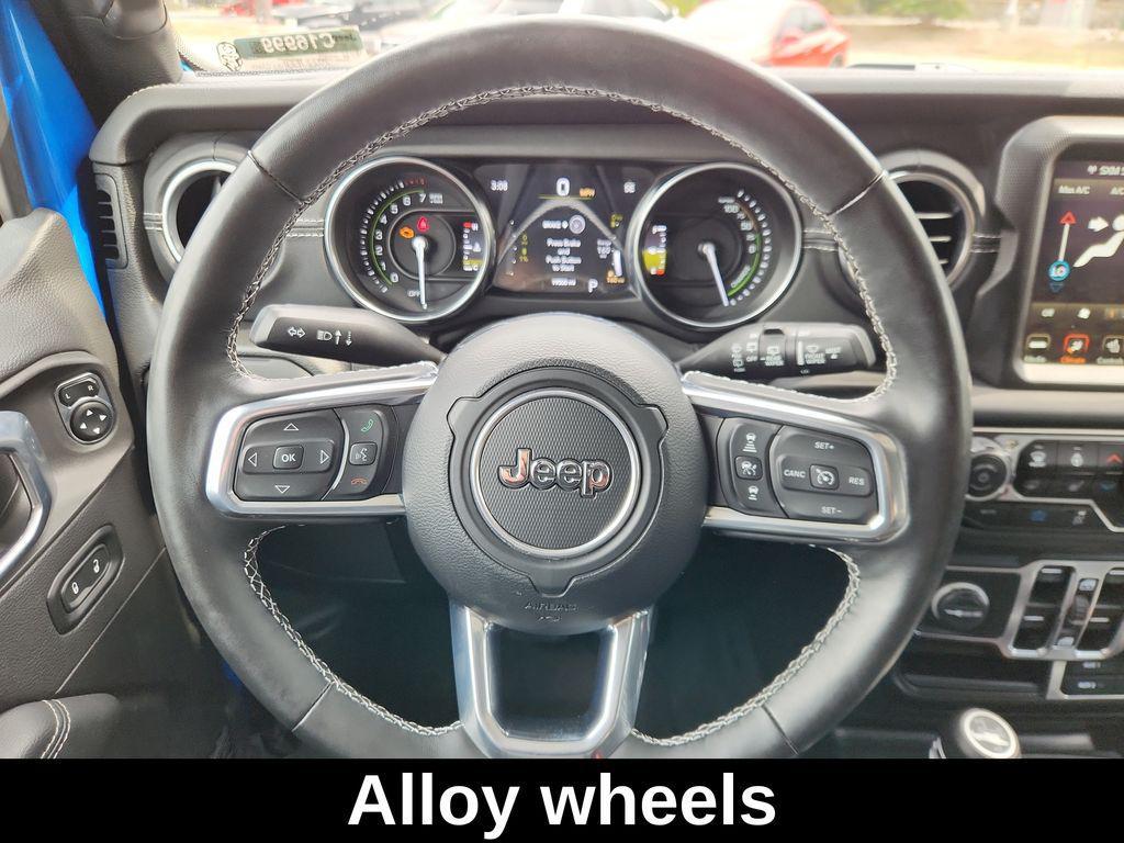 used 2022 Jeep Wrangler Unlimited 4xe car, priced at $33,799