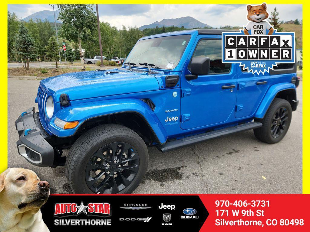 used 2022 Jeep Wrangler Unlimited 4xe car, priced at $36,580