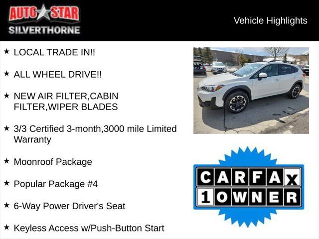 used 2022 Subaru Crosstrek car, priced at $25,649