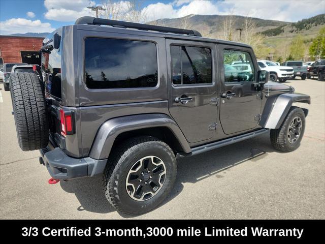 used 2017 Jeep Wrangler Unlimited car, priced at $27,747