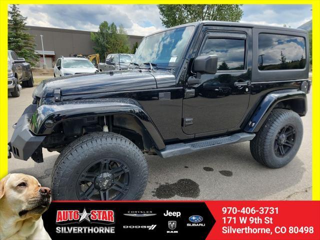 used 2017 Jeep Wrangler car, priced at $21,617