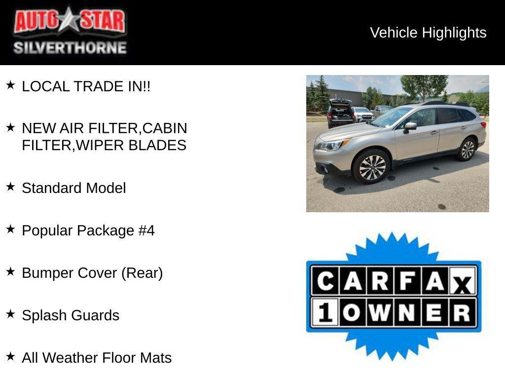 used 2016 Subaru Outback car, priced at $9,599