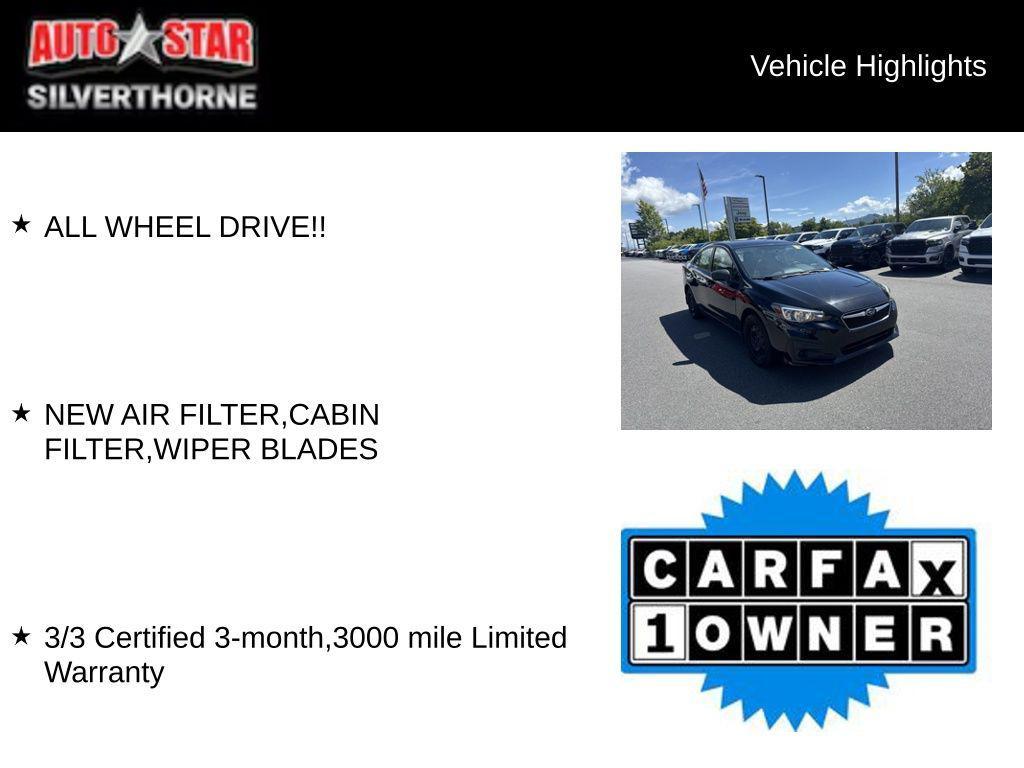 used 2019 Subaru Impreza car, priced at $16,380