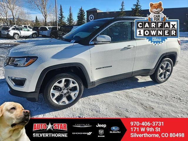 used 2021 Jeep Compass car, priced at $24,793