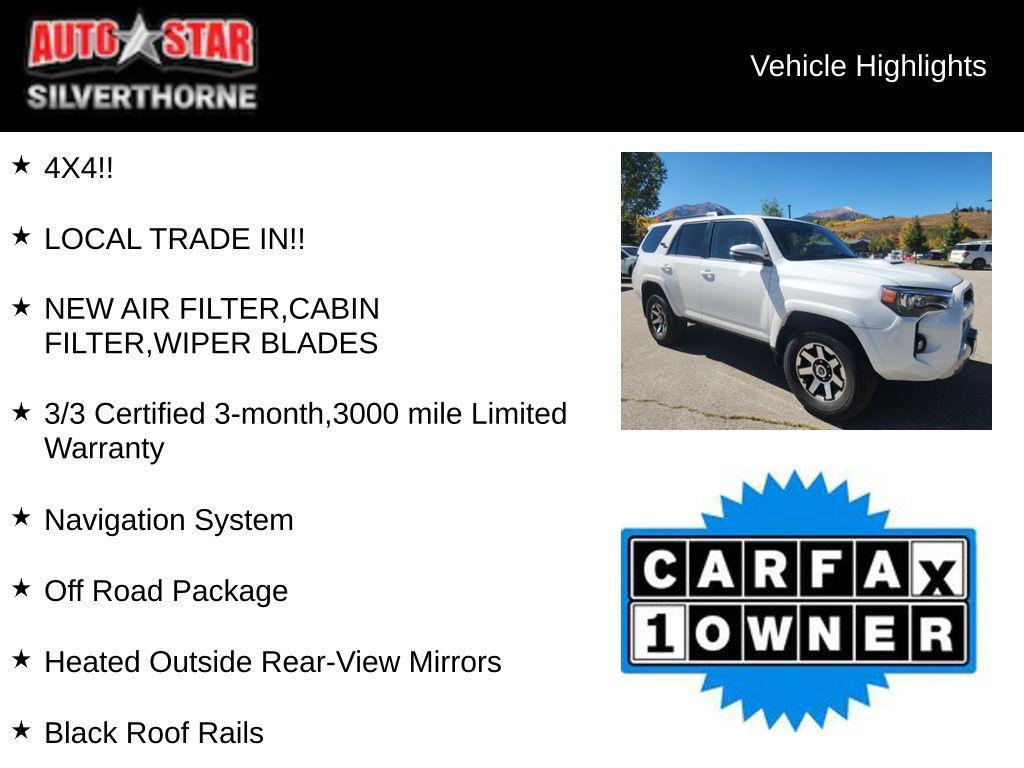 used 2024 Toyota 4Runner car, priced at $45,480