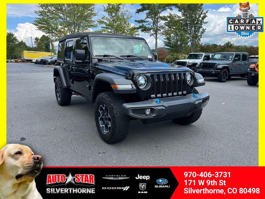 used 2022 Jeep Wrangler Unlimited 4xe car, priced at $38,780