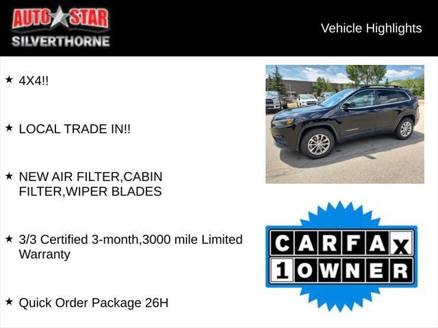 used 2022 Jeep Cherokee car, priced at $23,305
