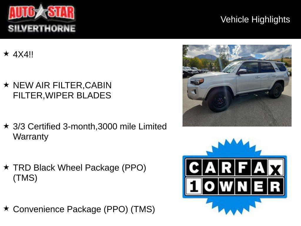 used 2022 Toyota 4Runner car, priced at $43,280
