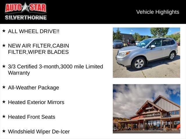 used 2016 Subaru Forester car, priced at $14,707