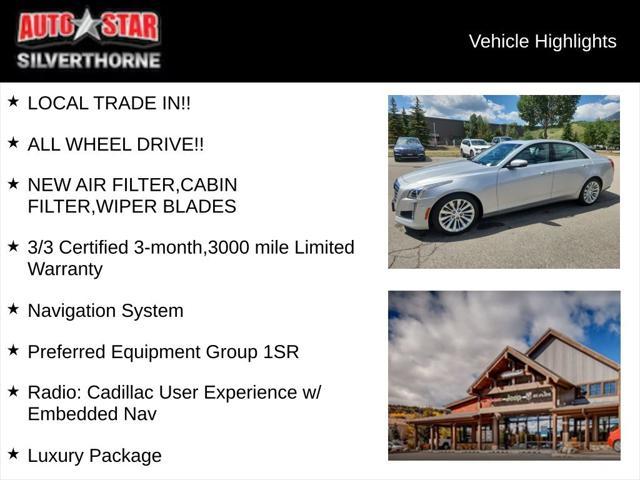 used 2017 Cadillac CTS car, priced at $19,699