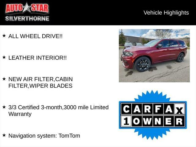 used 2022 Dodge Durango car, priced at $36,499