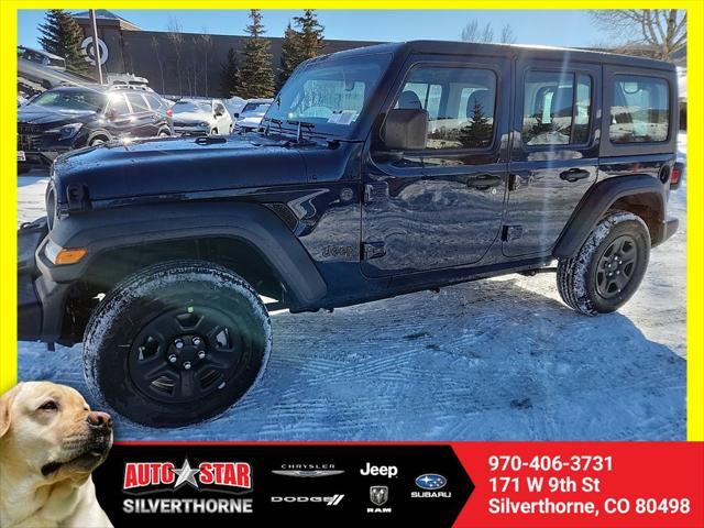 new 2025 Jeep Wrangler car, priced at $42,444