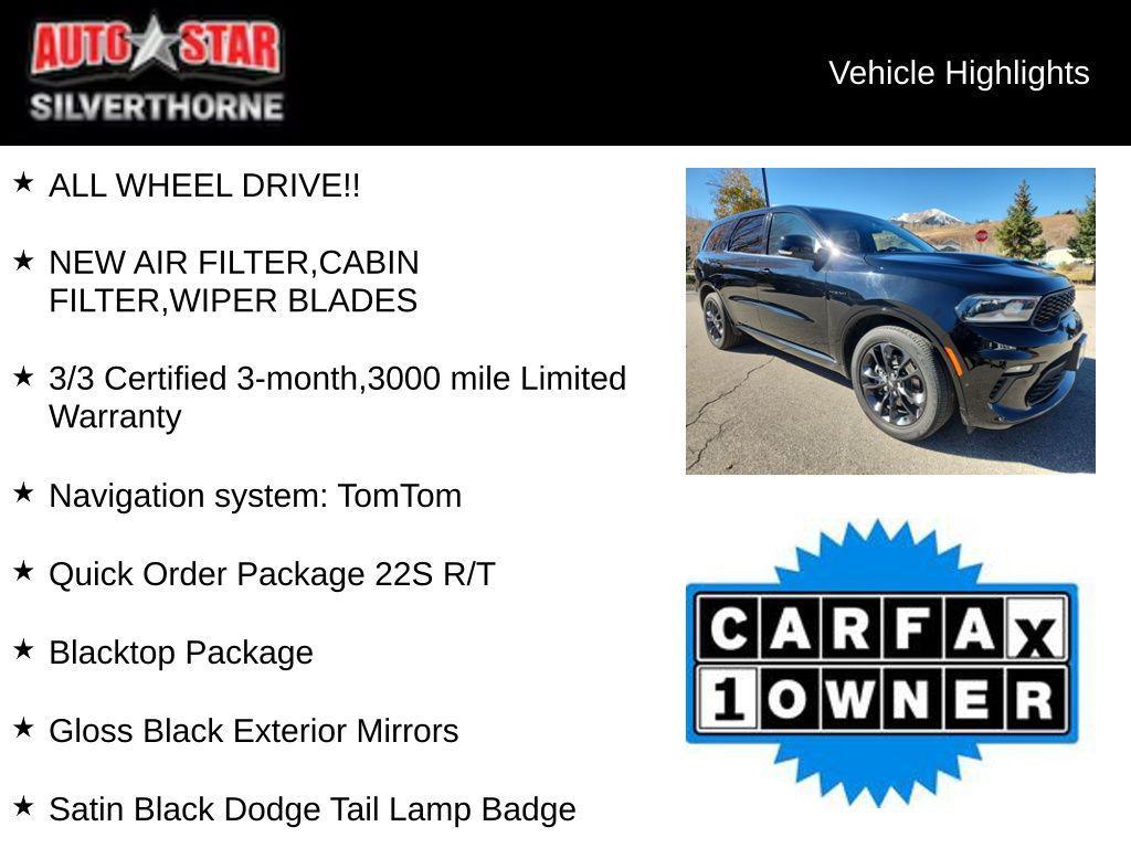 used 2022 Dodge Durango car, priced at $38,799