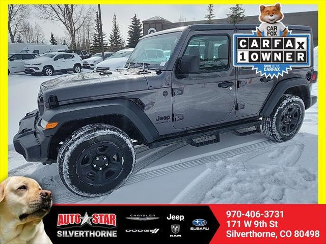 used 2023 Jeep Wrangler car, priced at $30,499