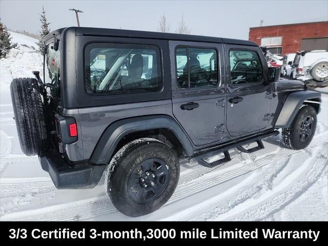 used 2023 Jeep Wrangler car, priced at $29,299