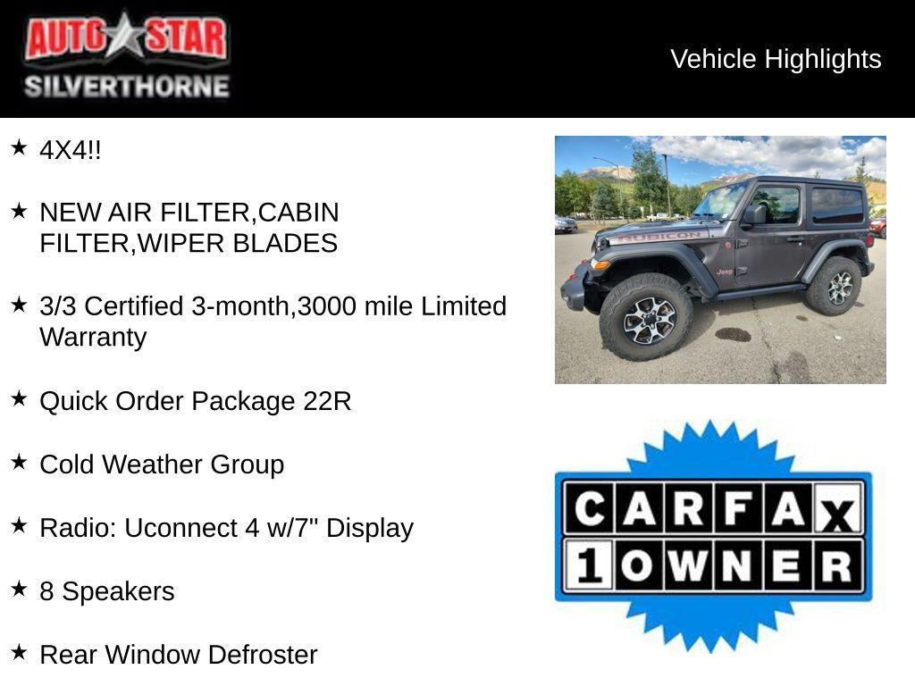 used 2021 Jeep Wrangler car, priced at $35,780