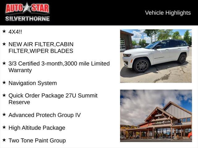 used 2023 Jeep Grand Cherokee 4xe car, priced at $42,799