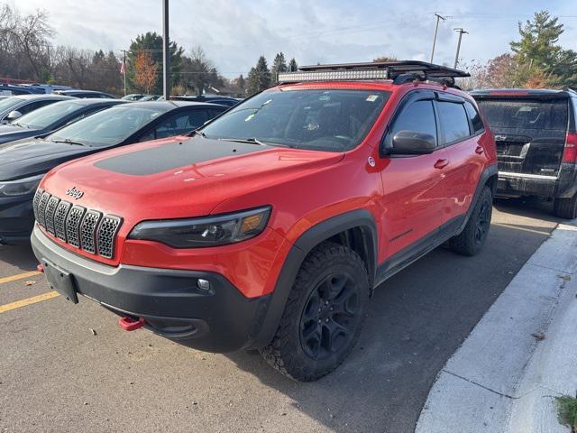 used 2021 Jeep Cherokee car, priced at $16,994