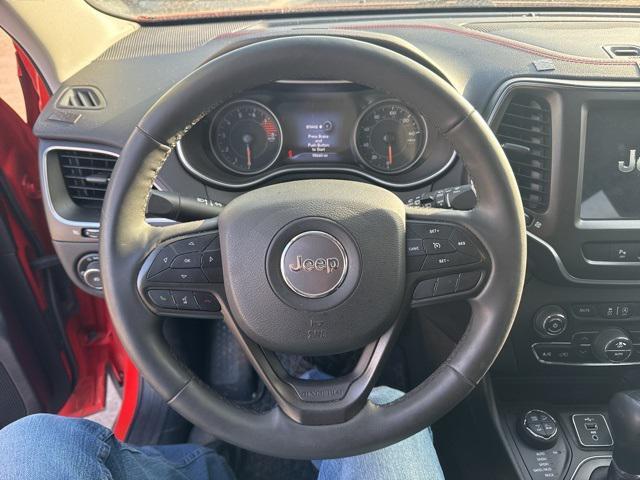 used 2021 Jeep Cherokee car, priced at $16,994