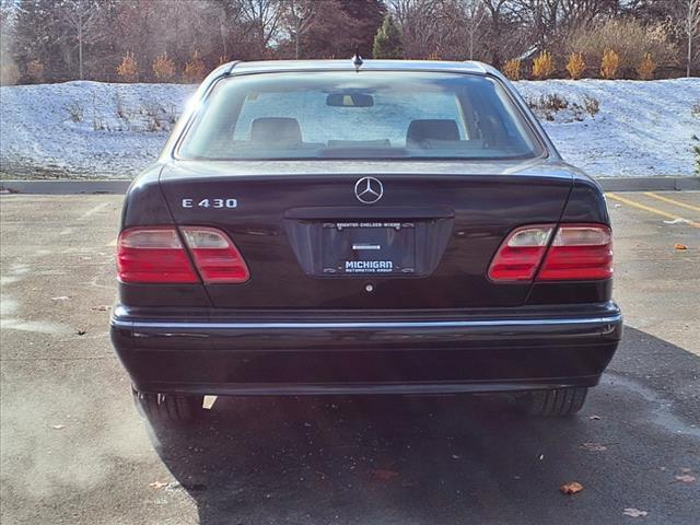 used 2002 Mercedes-Benz E-Class car, priced at $11,427