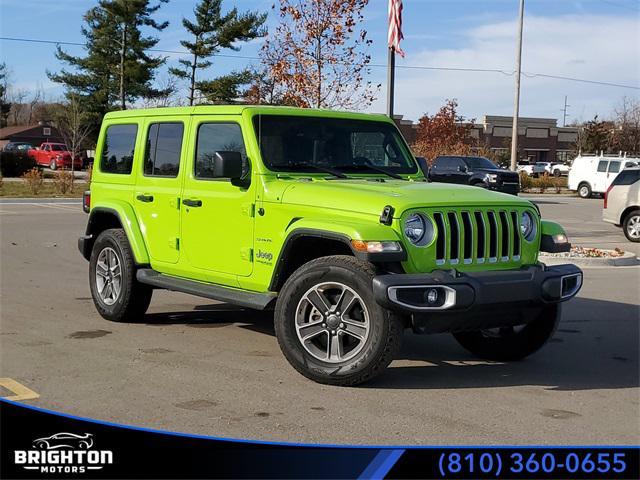 used 2021 Jeep Wrangler Unlimited car, priced at $29,724