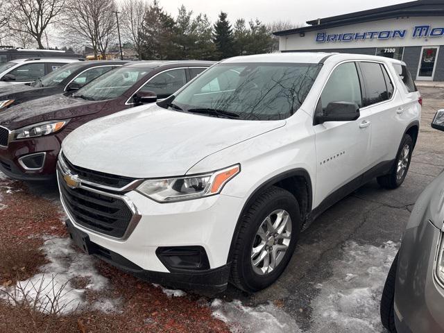 used 2021 Chevrolet Traverse car, priced at $17,546