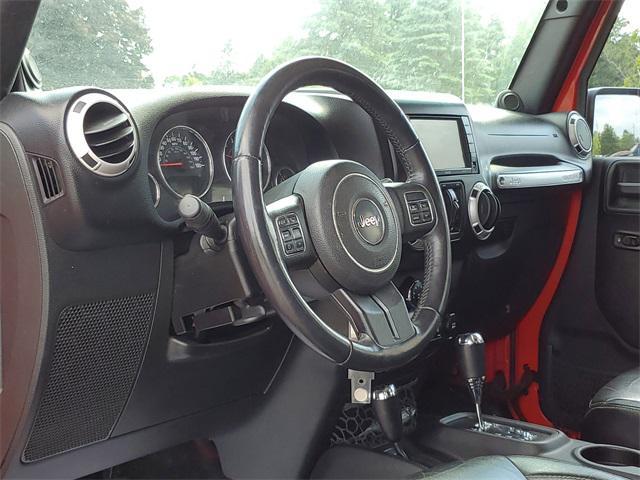 used 2014 Jeep Wrangler Unlimited car, priced at $14,378