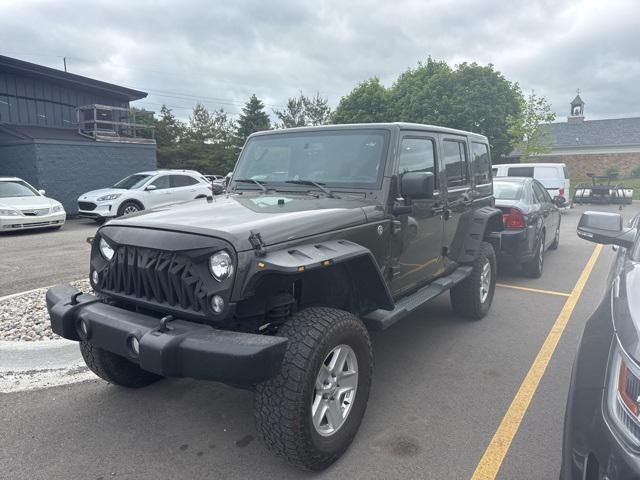 used 2015 Jeep Wrangler Unlimited car, priced at $15,862