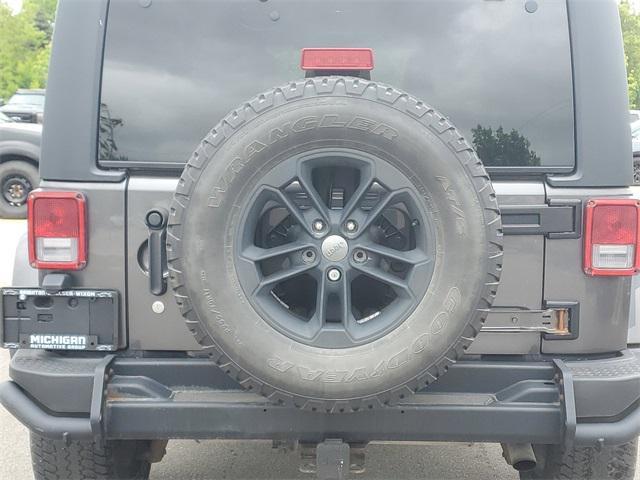 used 2017 Jeep Wrangler Unlimited car, priced at $18,279
