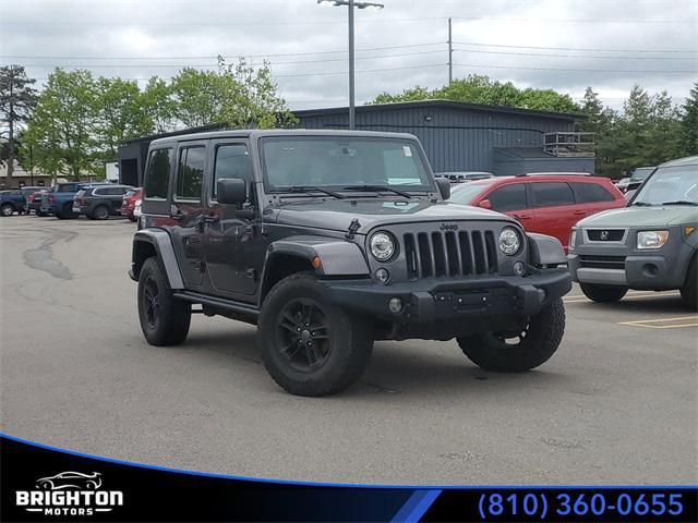 used 2017 Jeep Wrangler Unlimited car, priced at $18,279