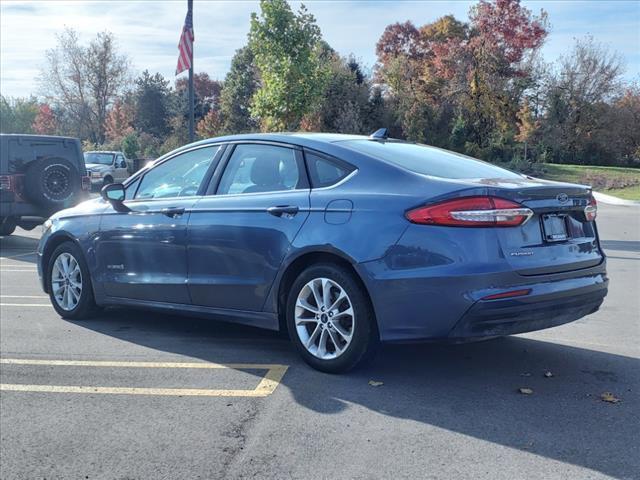 used 2019 Ford Fusion Hybrid car, priced at $11,205