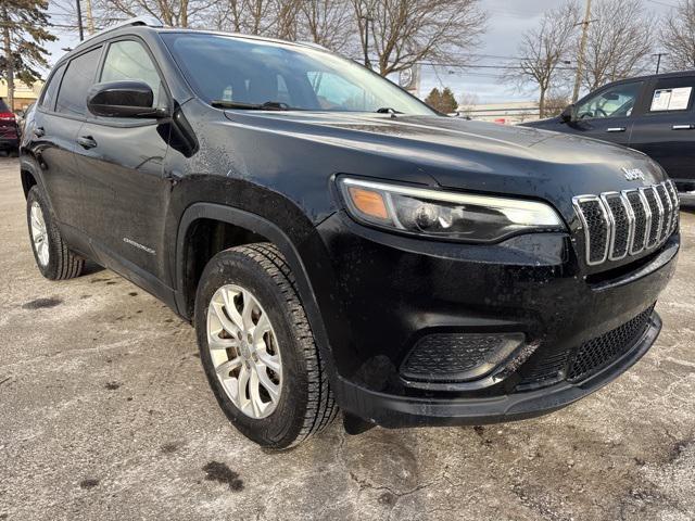 used 2020 Jeep Cherokee car, priced at $14,859