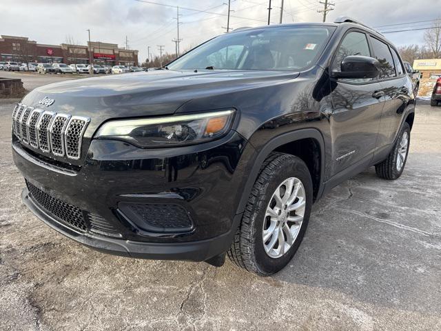 used 2020 Jeep Cherokee car, priced at $14,859