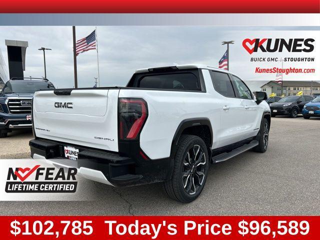 new 2025 GMC Sierra EV car, priced at $96,589