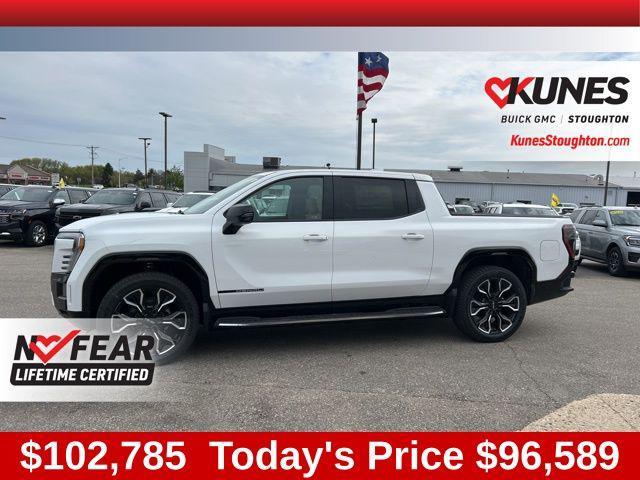 new 2025 GMC Sierra EV car, priced at $96,589