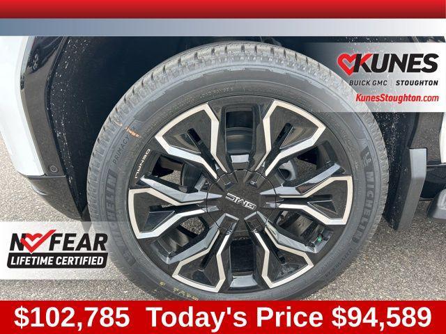 new 2025 GMC Sierra EV car, priced at $94,589
