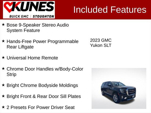 used 2023 GMC Yukon car, priced at $51,477