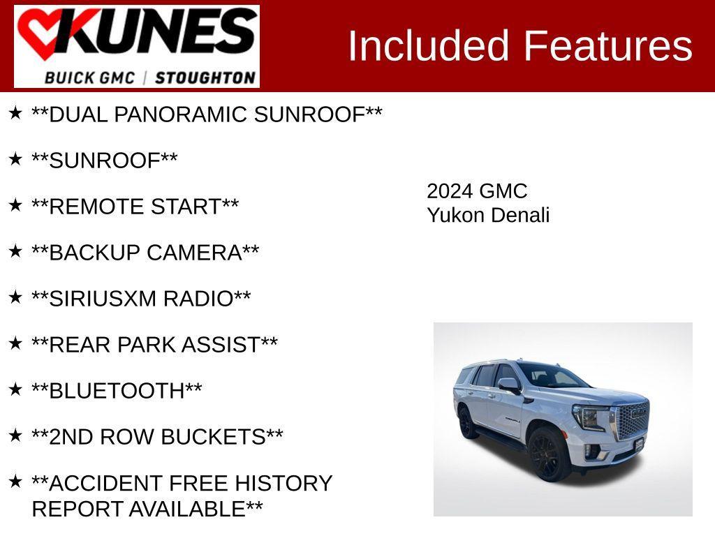 used 2024 GMC Yukon car, priced at $70,977